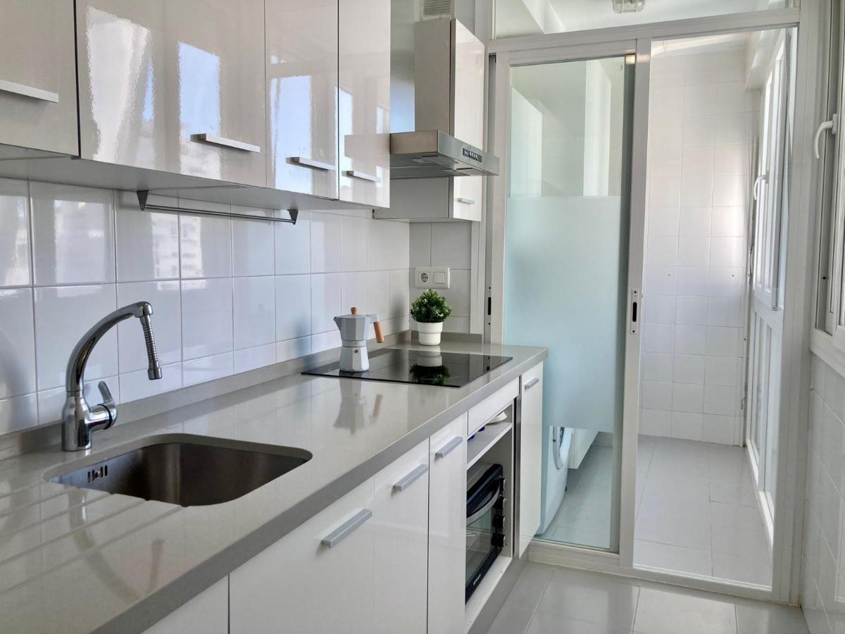 Atico Valdelagrana Playa - Aire Acondicionado Y Piscina Apartment El Puerto de Santa Maria Ngoại thất bức ảnh